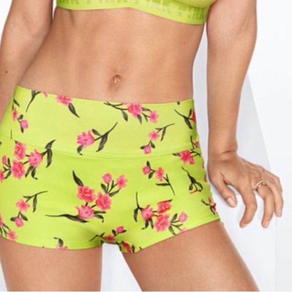 New Victoria’s Secret PINK Shorts Swimwear Gym (S) NWT Retail $25